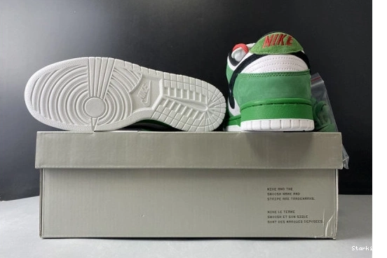 SB Nike 304292-302 Dunk Low Heineken 0110